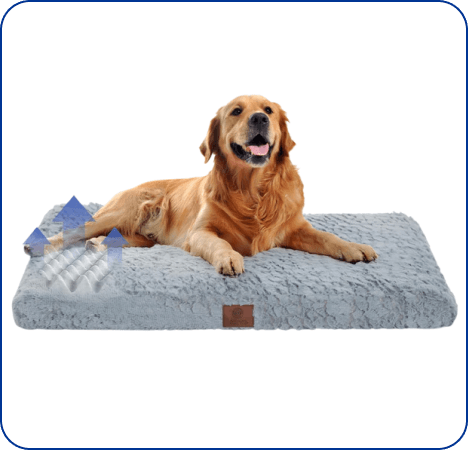 Orthopedic Memory Foam Crate Mat