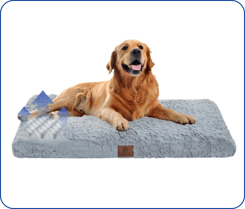 Orthopedic Memory Foam Crate Mat