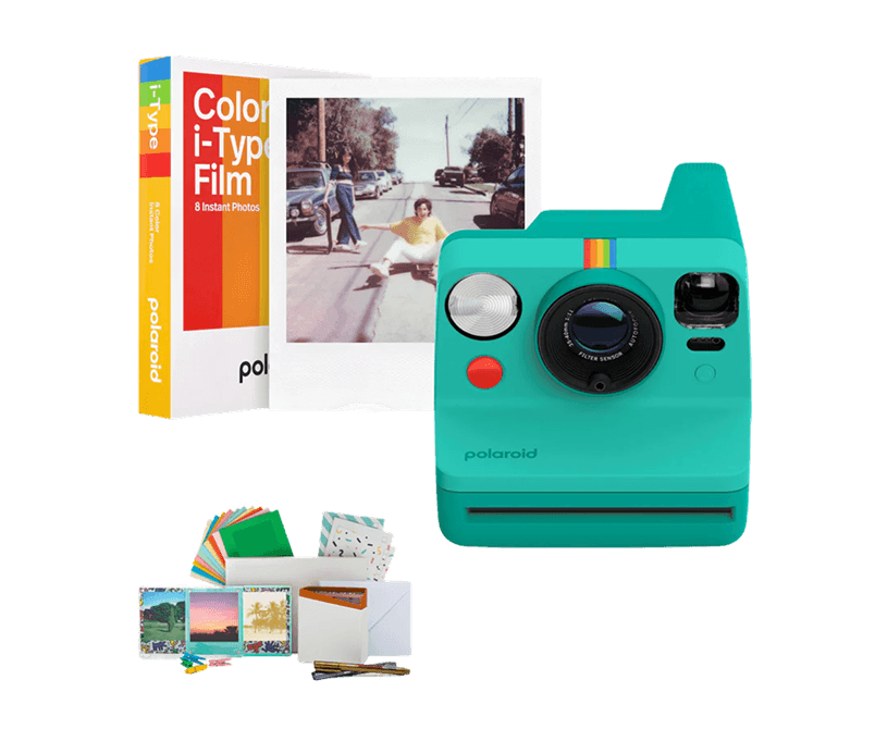 Polaroid Now Generation 3 Instant Camera with Film and Accessories Bundle
