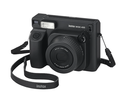 Fujifilm Instax Wide 400 Instant Film Camera with Automatic Exposure and Flash Control