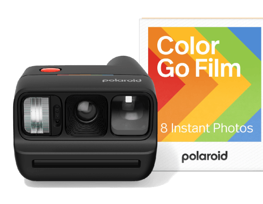 Polaroid Go Gen 3 Black + Color Film Bundle