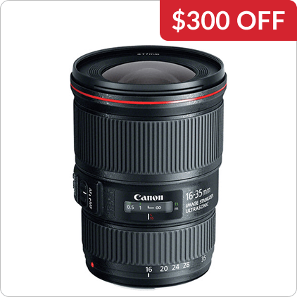 Canon EF 16-35mm Ultra-Wide Zoom Lens
