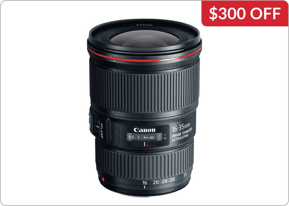 Canon EF 16-35mm Ultra-Wide Zoom Lens