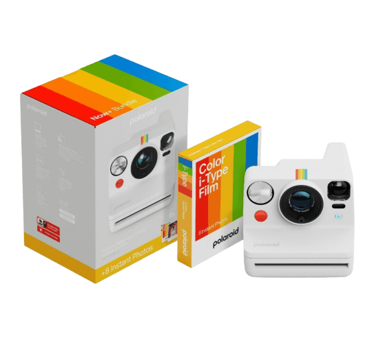 Polaroid NOW+ Gen 3 Camera and Color Film Bundle (White)