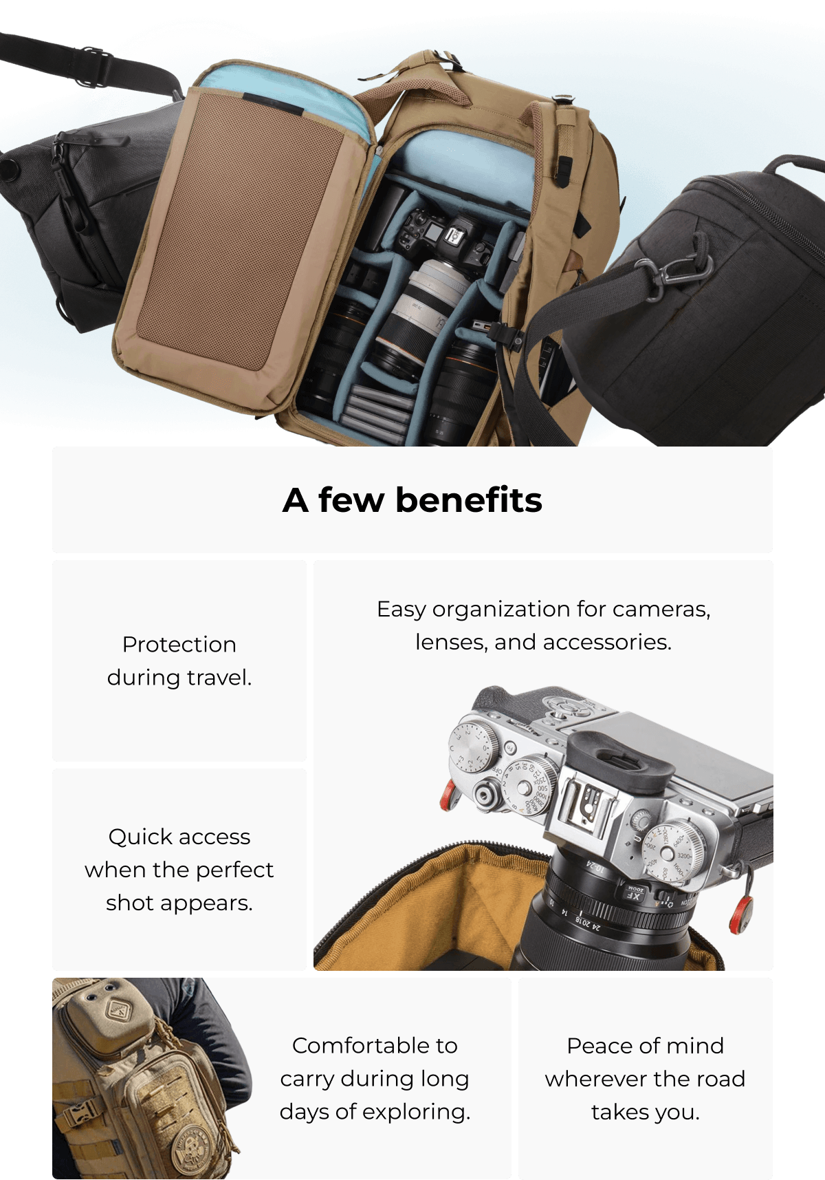 A few benefits