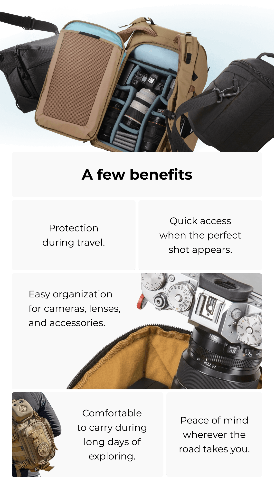 A few benefits