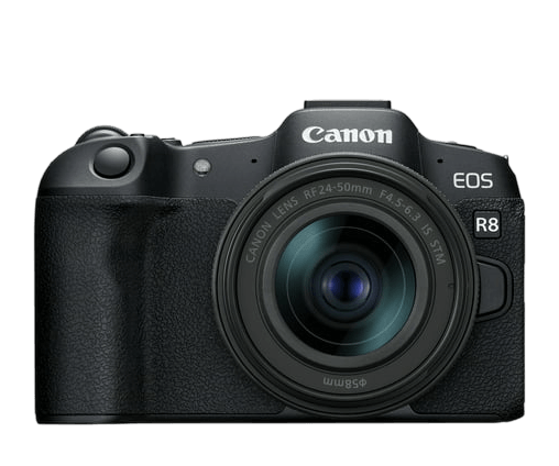Canon EOS R8 with RF 24-50mm Lens
