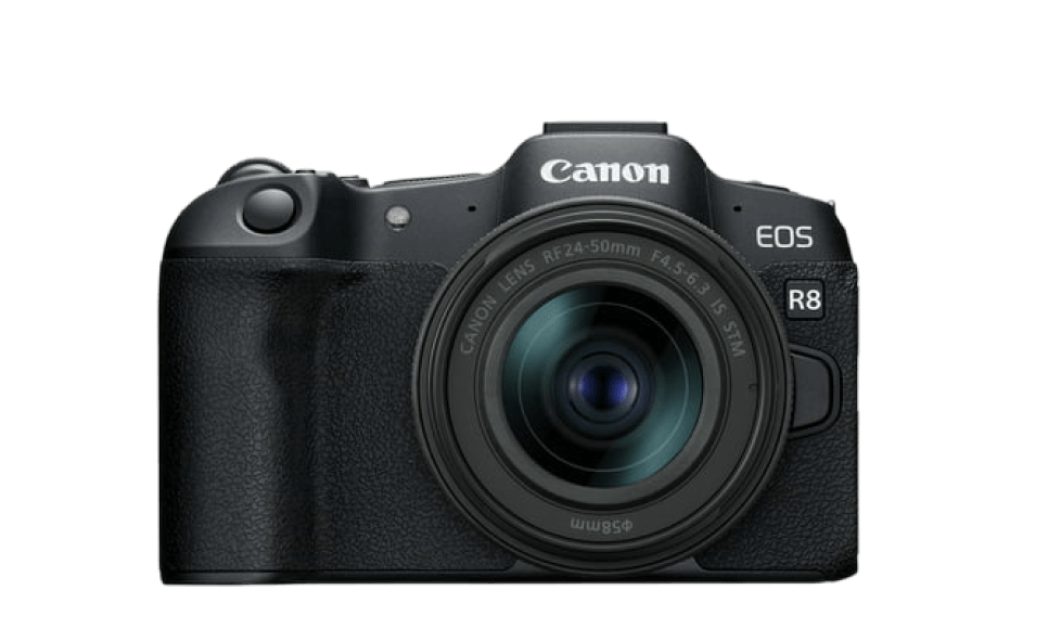 Canon EOS R8 with RF 24-50mm Lens