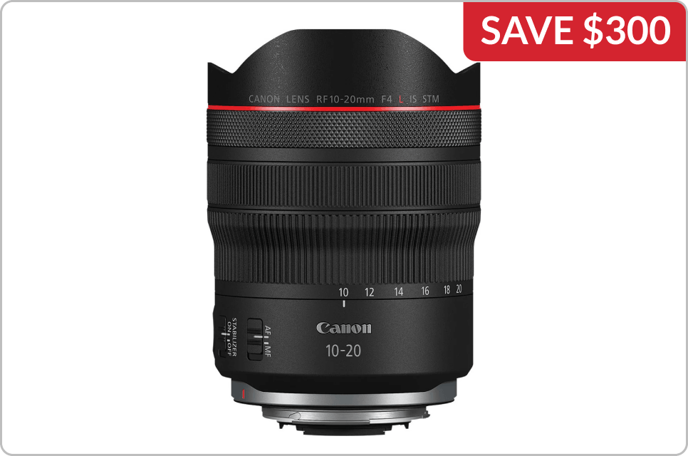 Canon RF 10-20mm f/4 L IS STM Lens