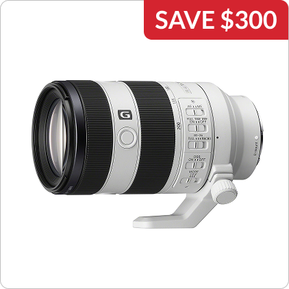 Sony FE 70-200mm F4 Macro G OSS II Full-Frame Compact Telephoto Zoom Lens