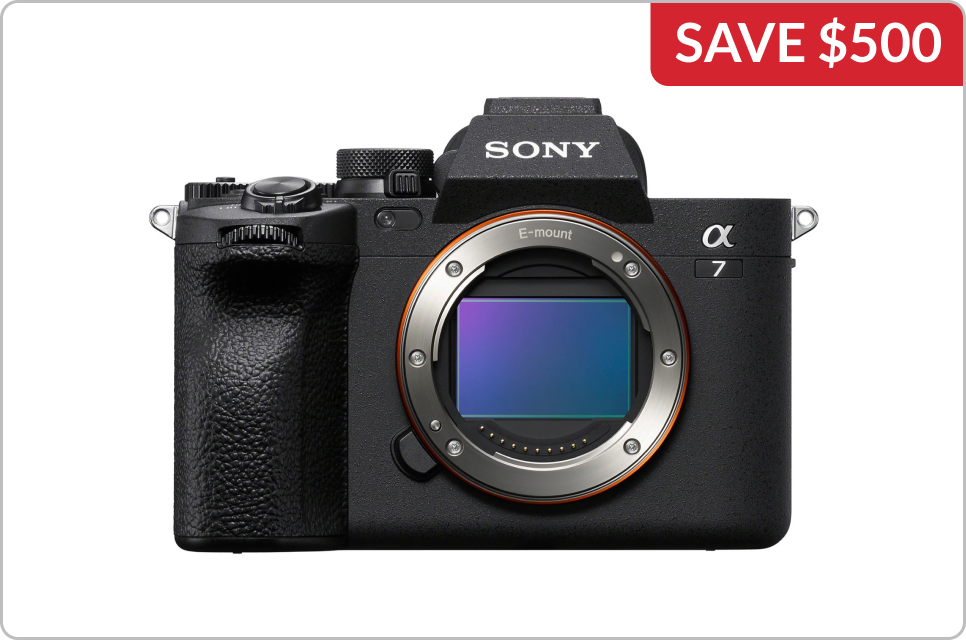 Sony Alpha 7 IV Full-Frame Mirrorless Interchangeable Lens Camera (Body Only)