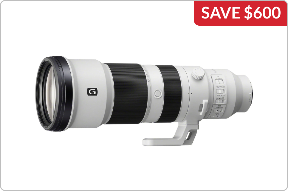 Sony FE 400-800mm f/6.3-8 G OSS Lens