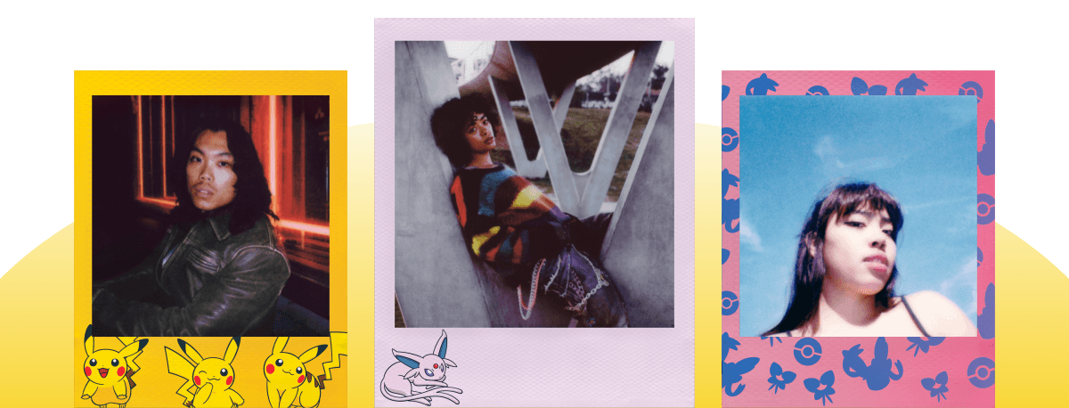 Pokemon Polaroid Photos